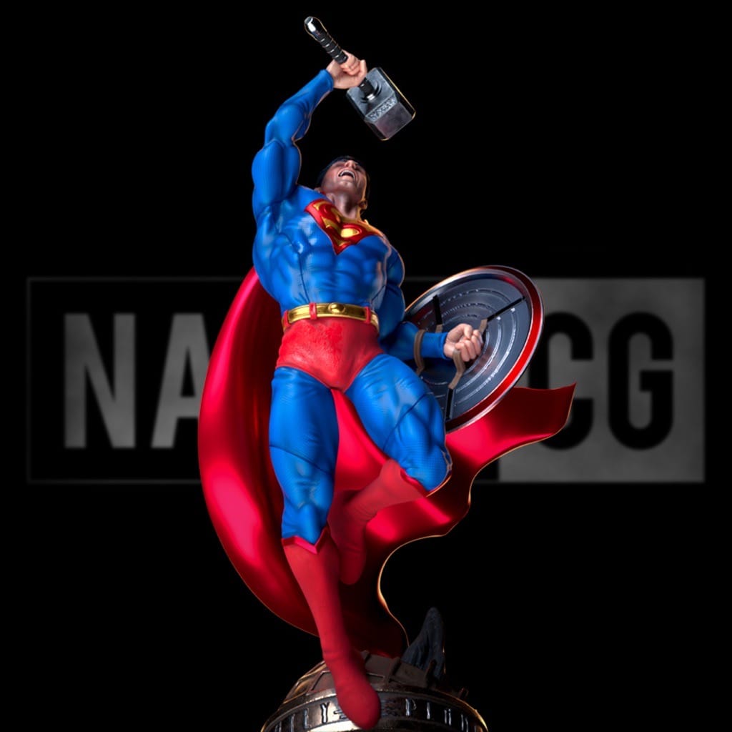 P站图纸印象馆 Nacho CG DC漫画 超人 Nacho CG DC漫画 超人