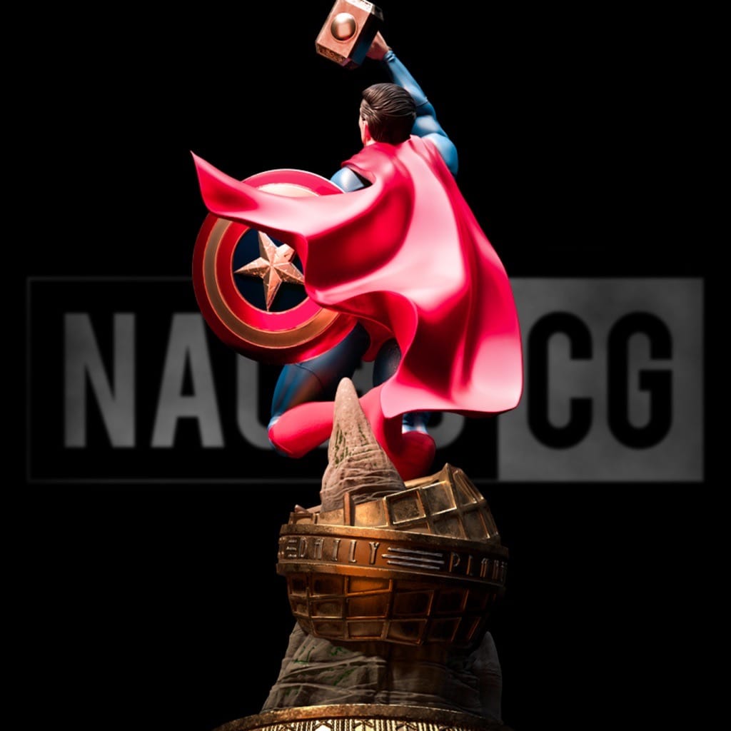P站图纸印象馆 Nacho CG DC漫画 超人 Nacho CG DC漫画 超人