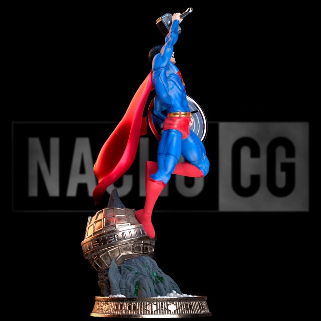 P站图纸印象馆 Nacho CG DC漫画 超人 Nacho CG DC漫画 超人