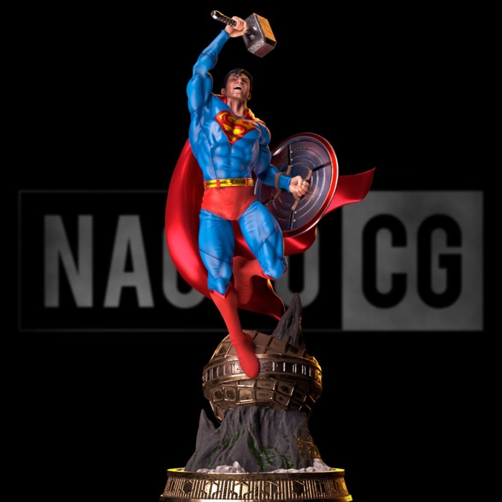 P站图纸印象馆 Nacho CG DC漫画 超人 Nacho CG DC漫画 超人
