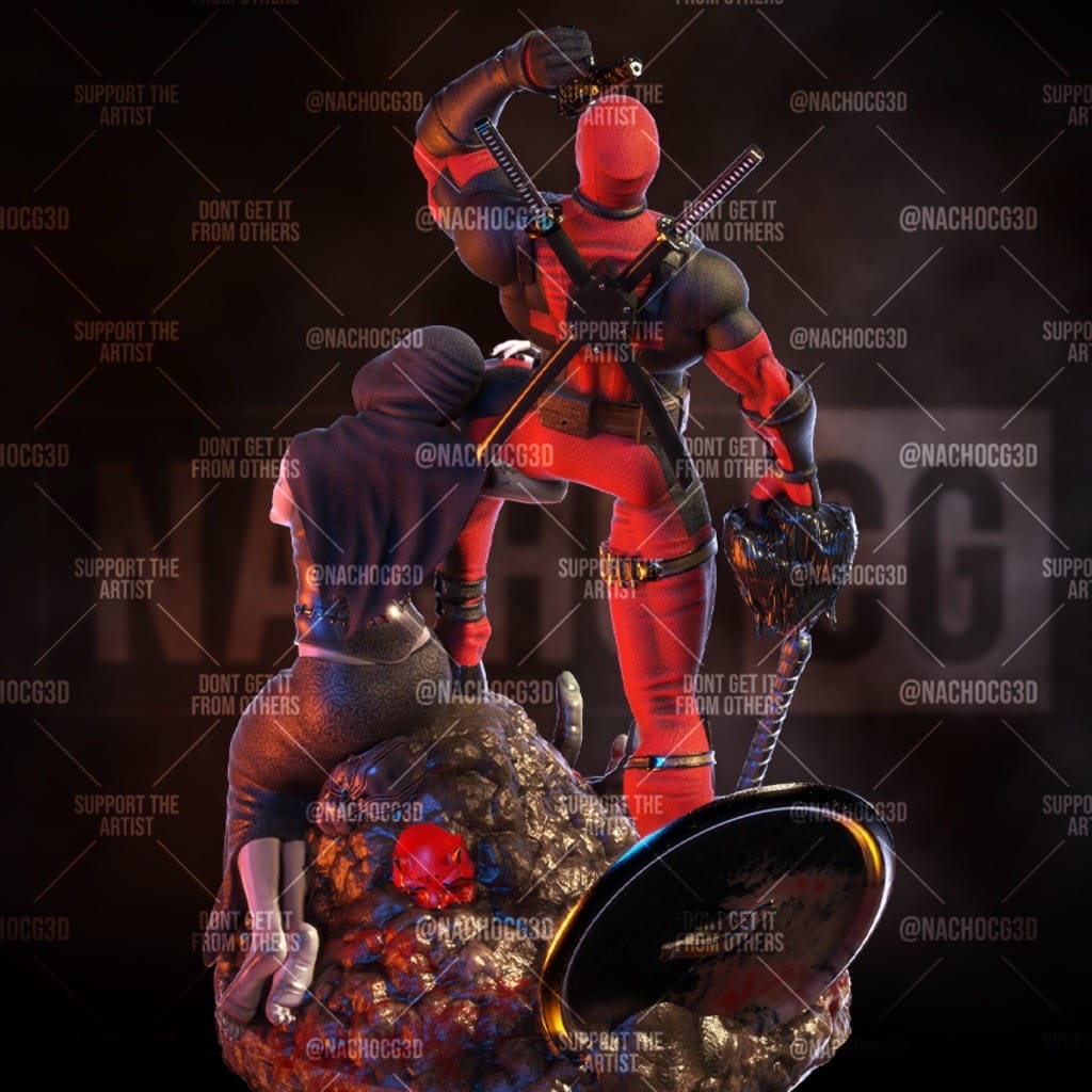 P站图纸印象馆 Nacho CG 死侍屠杀漫威宇宙 Nacho CG 死侍屠杀漫威宇宙