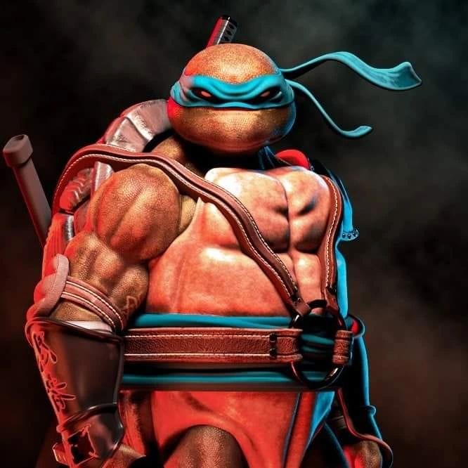 P站图纸印象馆 Nacho CG 忍者神龟 Nacho CG 忍者神龟