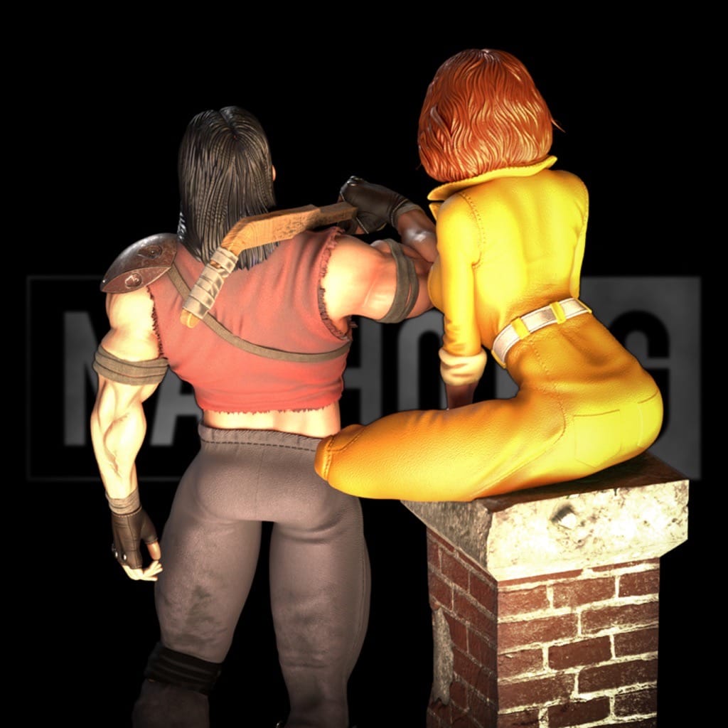 P站图纸印象馆 Nacho CG 忍者神龟 凯西·琼斯和爱普尔·奥尼尔 Nacho CG 忍者神龟 凯西·琼斯和爱普尔·奥尼尔