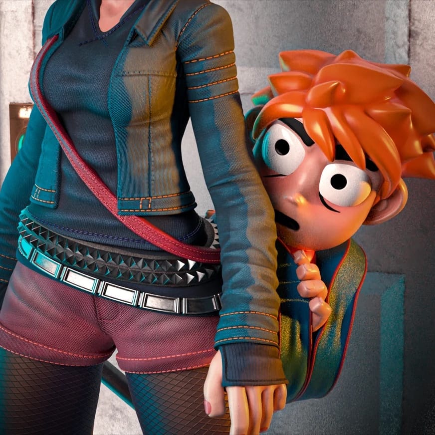 P站图纸印象馆 Nacho CG 歪小子斯科特 蕾蒙娜和斯科特 Nacho CG 歪小子斯科特 蕾蒙娜和斯科特