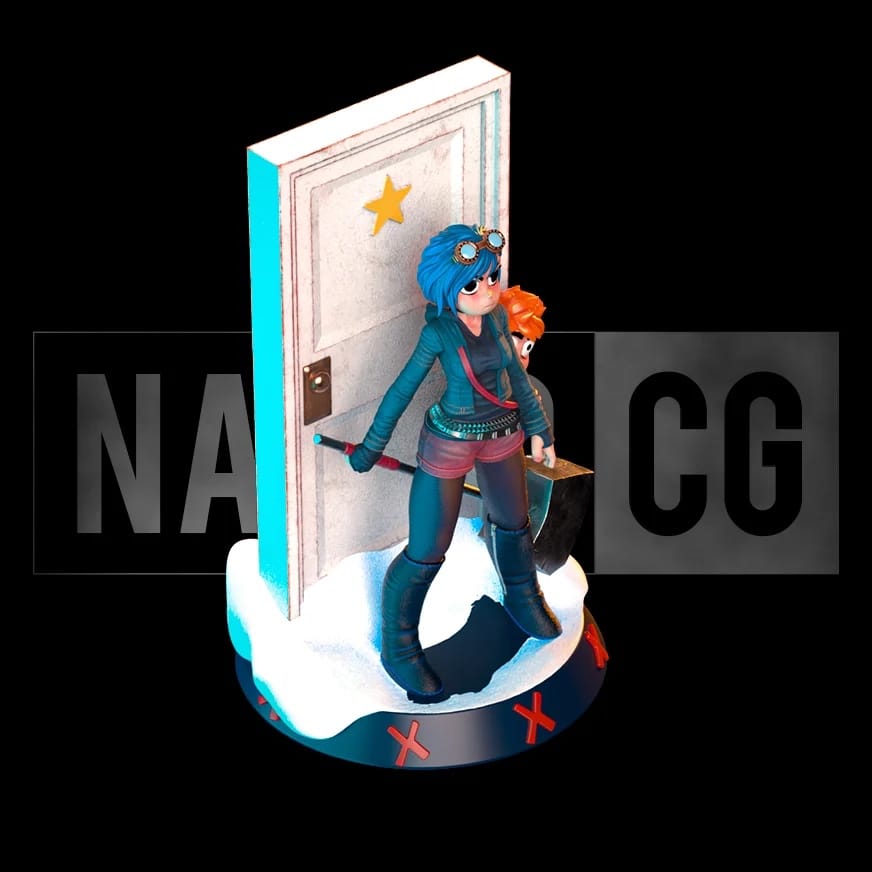 P站图纸印象馆 Nacho CG 歪小子斯科特 蕾蒙娜和斯科特 Nacho CG 歪小子斯科特 蕾蒙娜和斯科特