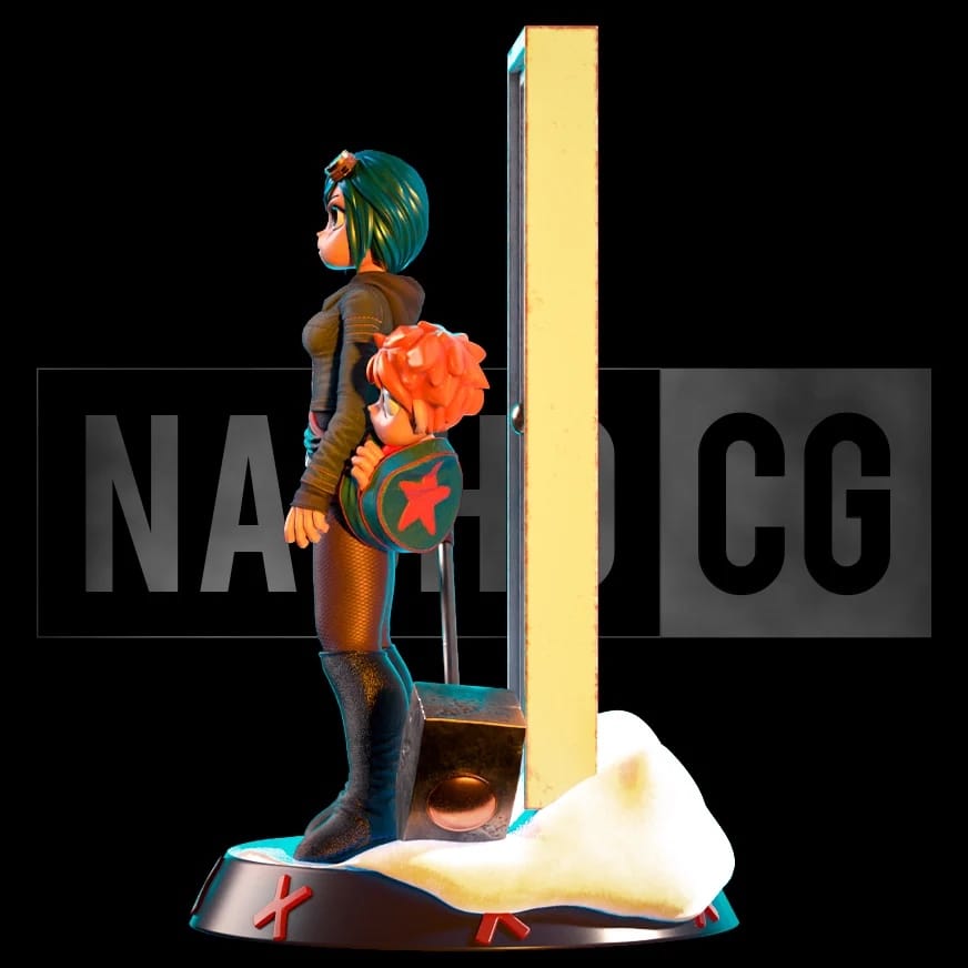 P站图纸印象馆 Nacho CG 歪小子斯科特 蕾蒙娜和斯科特 Nacho CG 歪小子斯科特 蕾蒙娜和斯科特