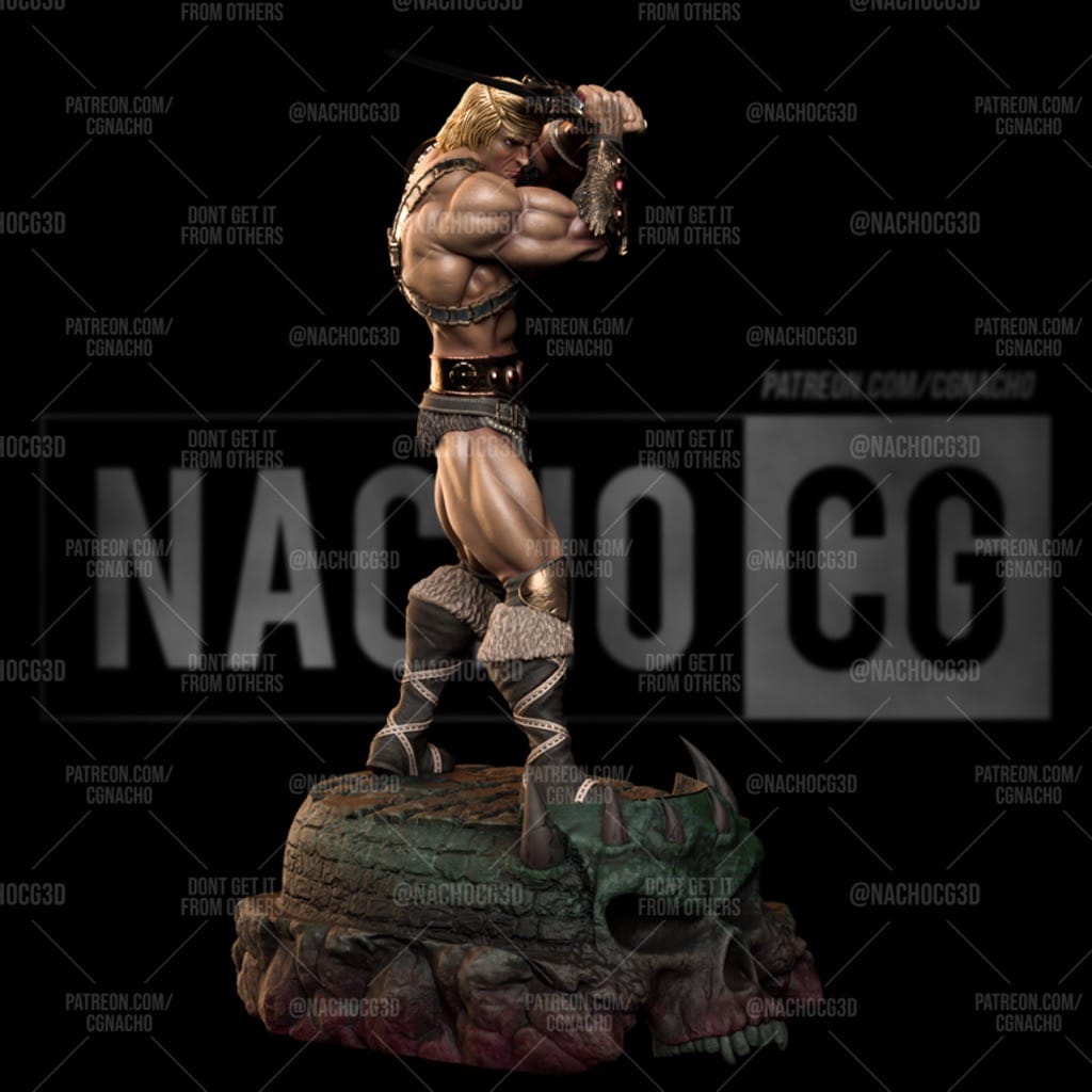 P站图纸印象馆 Nacho CG 宇宙的巨人希曼 Nacho CG 宇宙的巨人希曼