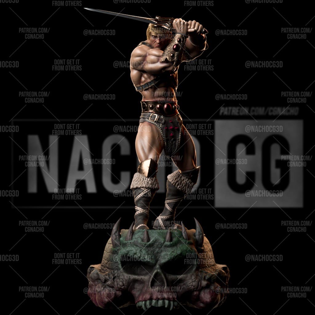 P站图纸印象馆 Nacho CG 宇宙的巨人希曼 Nacho CG 宇宙的巨人希曼