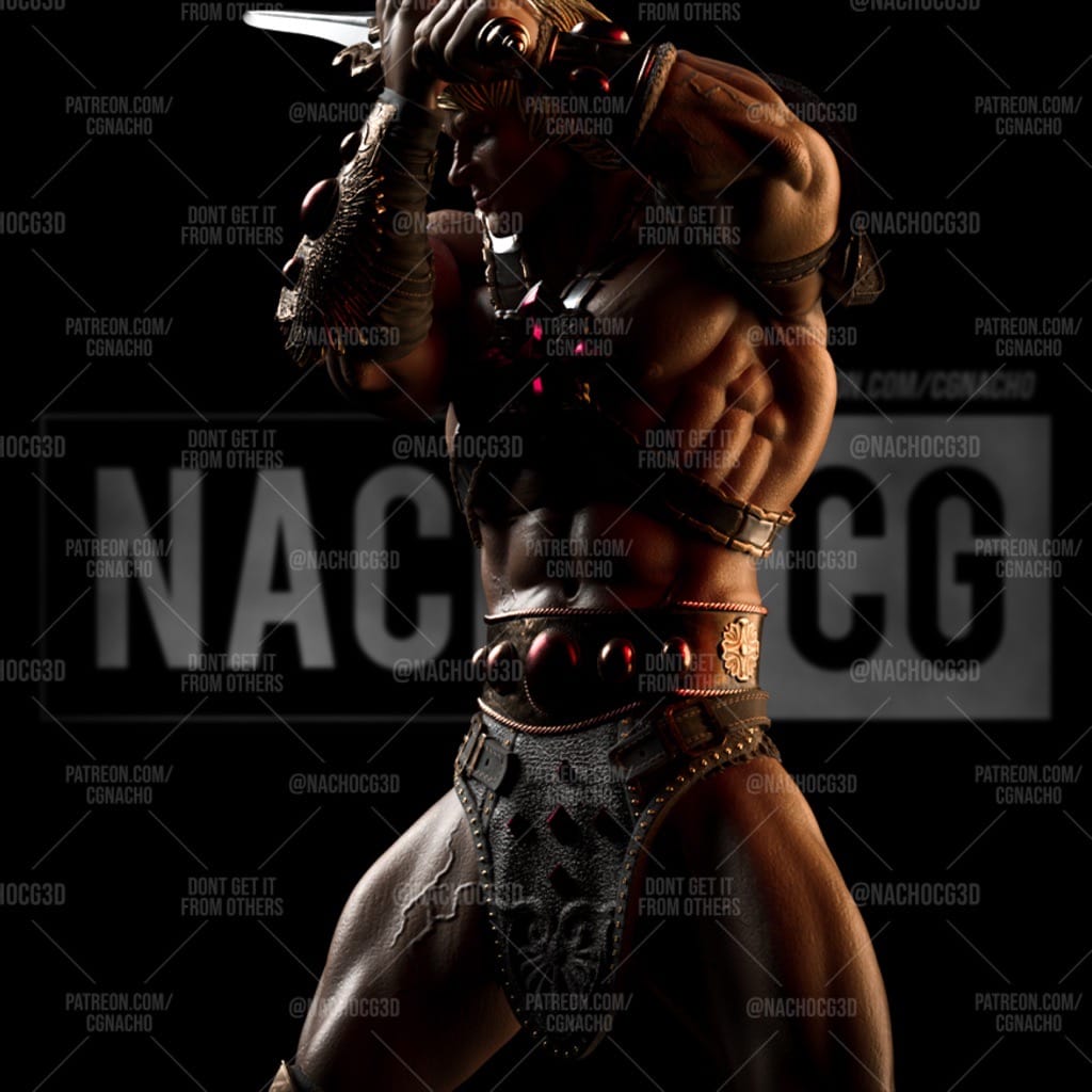 P站图纸印象馆 Nacho CG 宇宙的巨人希曼 Nacho CG 宇宙的巨人希曼