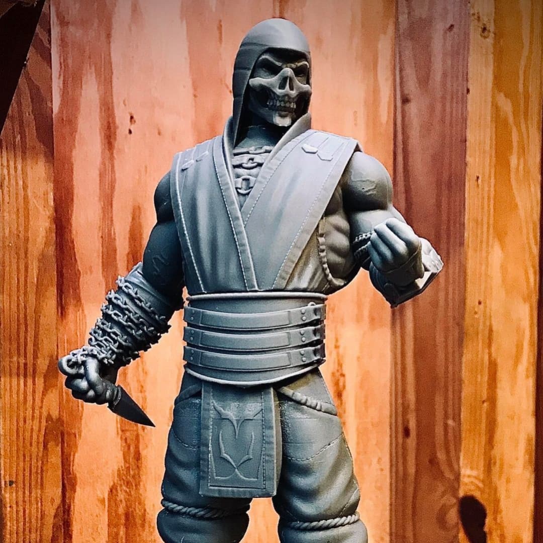 P站图纸印象馆 Nacho CG 真人快打 蝎子 Nacho CG 真人快打 蝎子