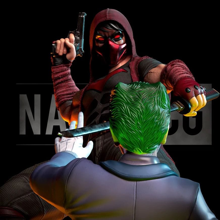 P站图纸印象馆 Nacho CG DC漫画 红头罩和小丑 Nacho CG DC漫画 红头罩和小丑