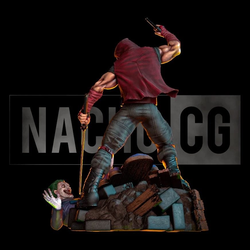 P站图纸印象馆 Nacho CG DC漫画 红头罩和小丑 Nacho CG DC漫画 红头罩和小丑