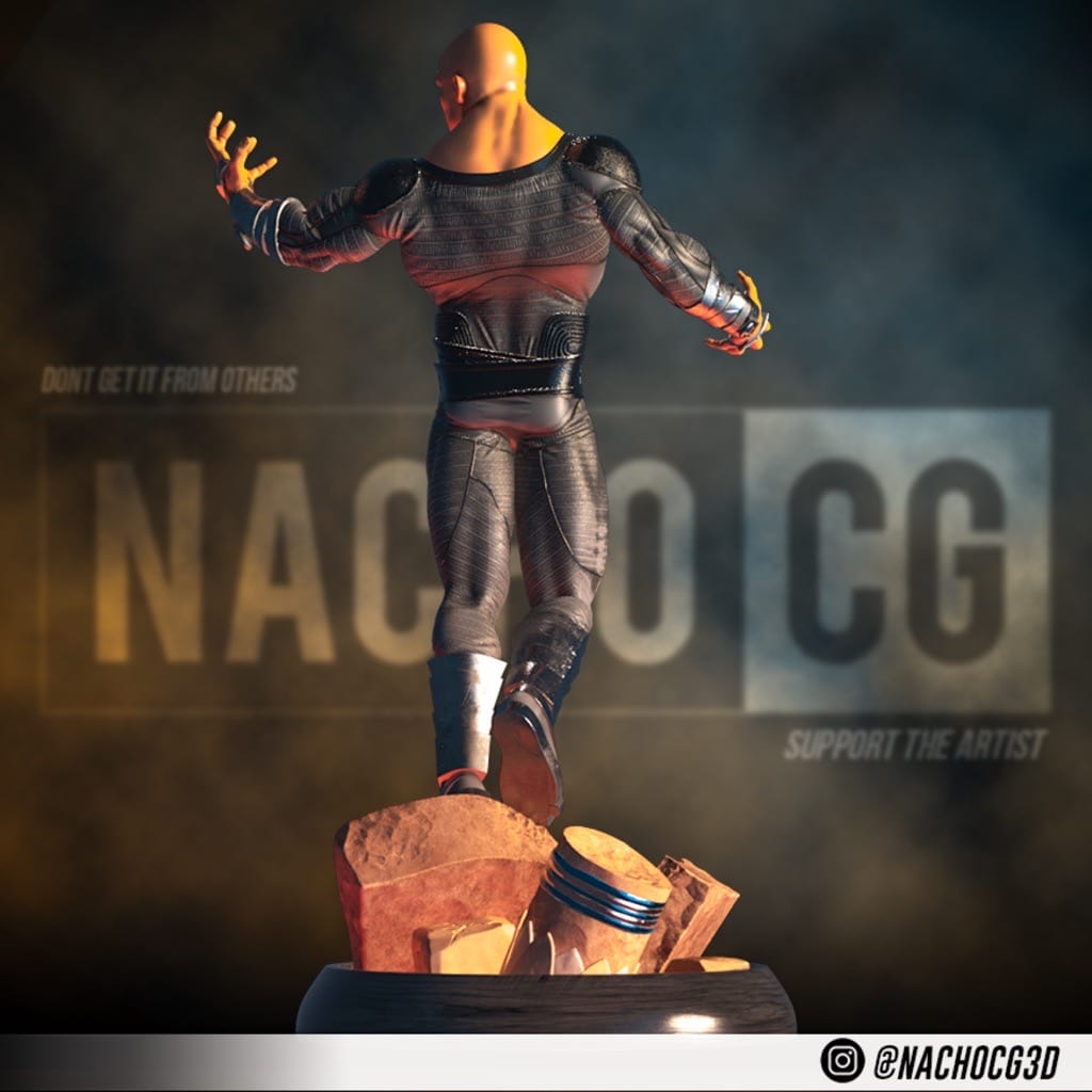 P站图纸印象馆 Nacho CG DC漫画 黑亚当 Nacho CG DC漫画 黑亚当