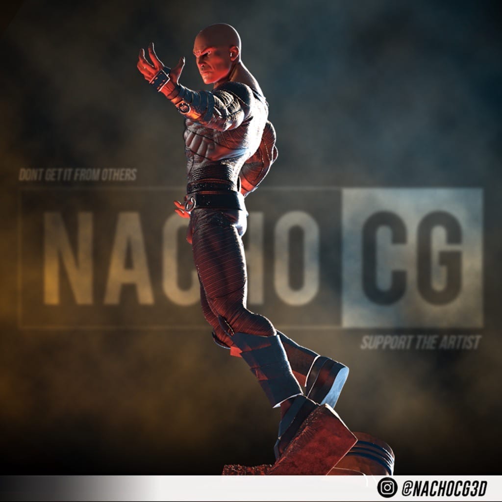P站图纸印象馆 Nacho CG DC漫画 黑亚当 Nacho CG DC漫画 黑亚当