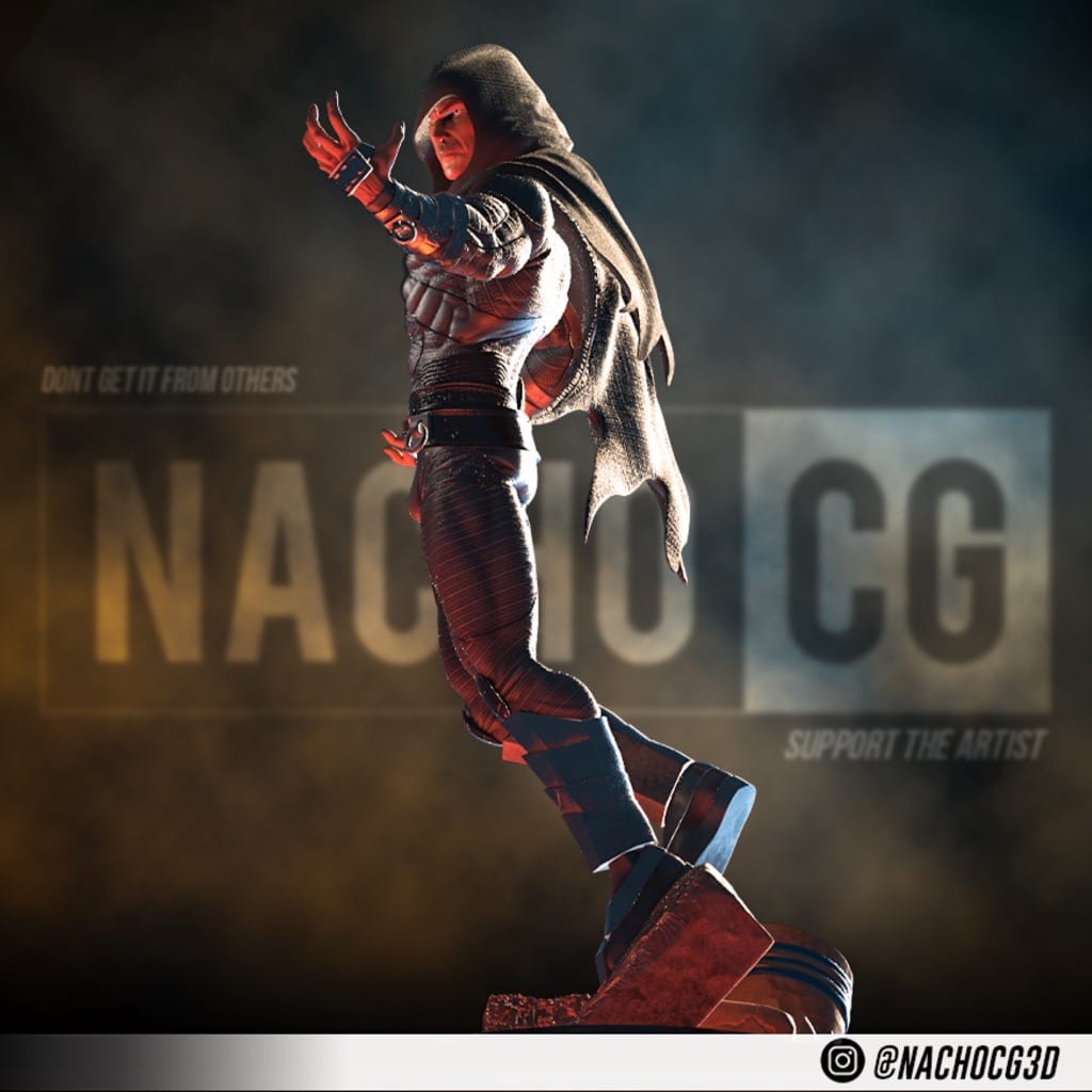 P站图纸印象馆 Nacho CG DC漫画 黑亚当 Nacho CG DC漫画 黑亚当