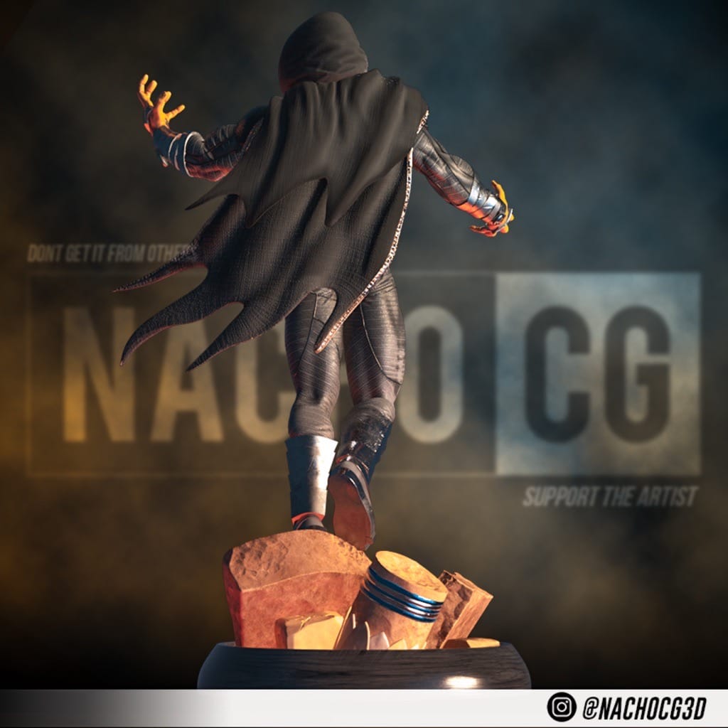 P站图纸印象馆 Nacho CG DC漫画 黑亚当 Nacho CG DC漫画 黑亚当