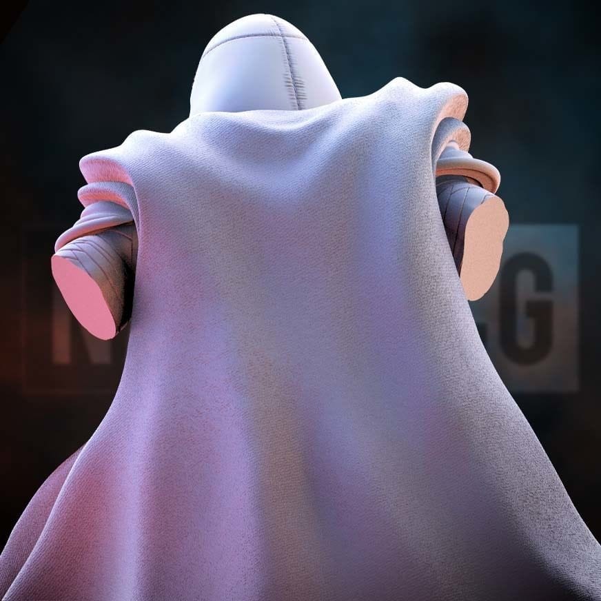 P站图纸印象馆 Nacho CG 漫威 月光骑士 Nacho CG 漫威 月光骑士