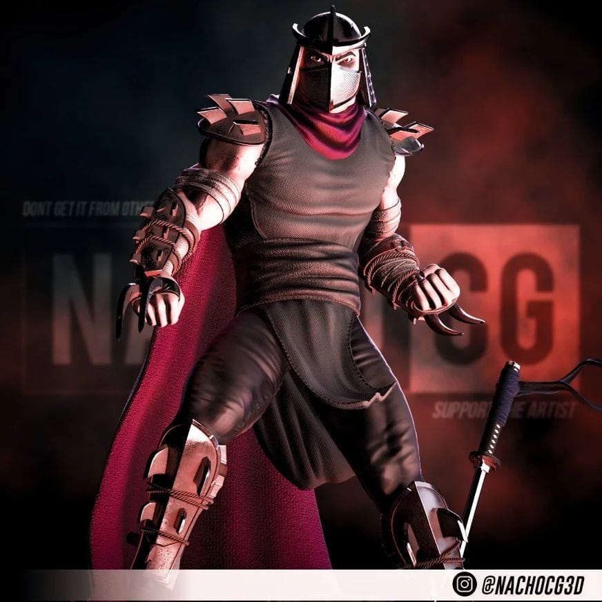 P站图纸印象馆 Nacho CG 忍者神龟 斯莱德 Nacho CG 忍者神龟 斯莱德