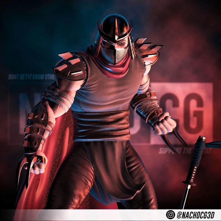 P站图纸印象馆 Nacho CG 忍者神龟 斯莱德 Nacho CG 忍者神龟 斯莱德