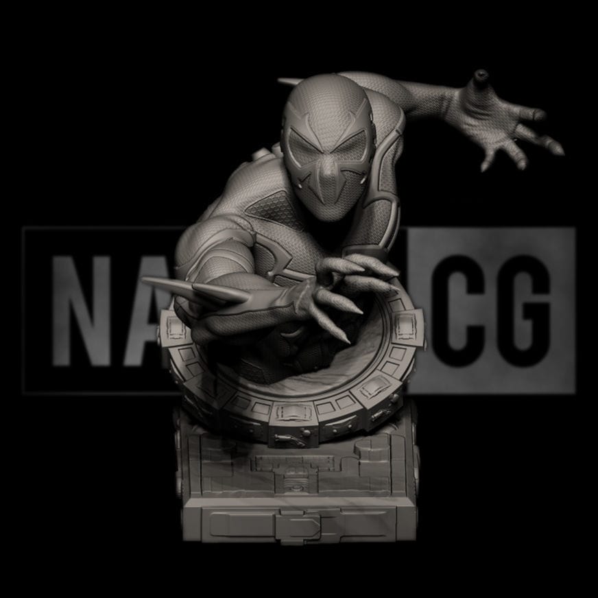 P站图纸印象馆 Nacho CG 漫威 蜘蛛侠 米格尔·奥哈拉 Nacho CG 漫威 蜘蛛侠 米格尔·奥哈拉