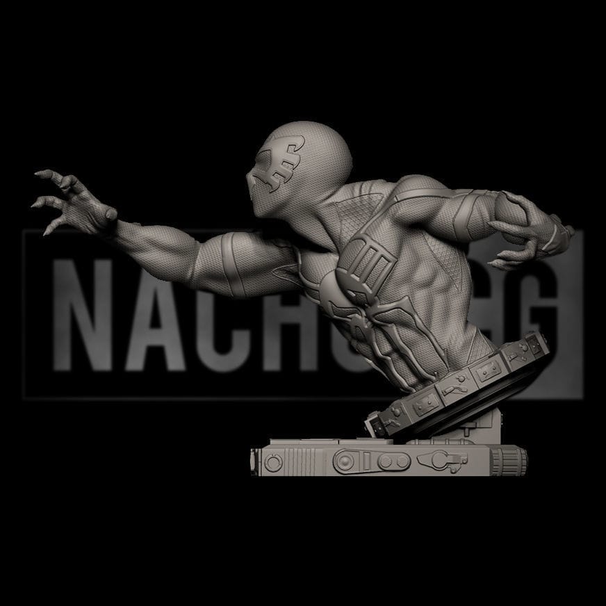 P站图纸印象馆 Nacho CG 漫威 蜘蛛侠 米格尔·奥哈拉 Nacho CG 漫威 蜘蛛侠 米格尔·奥哈拉