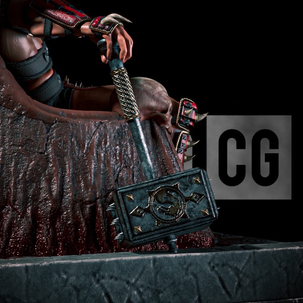 P站图纸印象馆 Nacho CG 真人快打 绍康和戈洛 Nacho CG 真人快打 绍康和戈洛