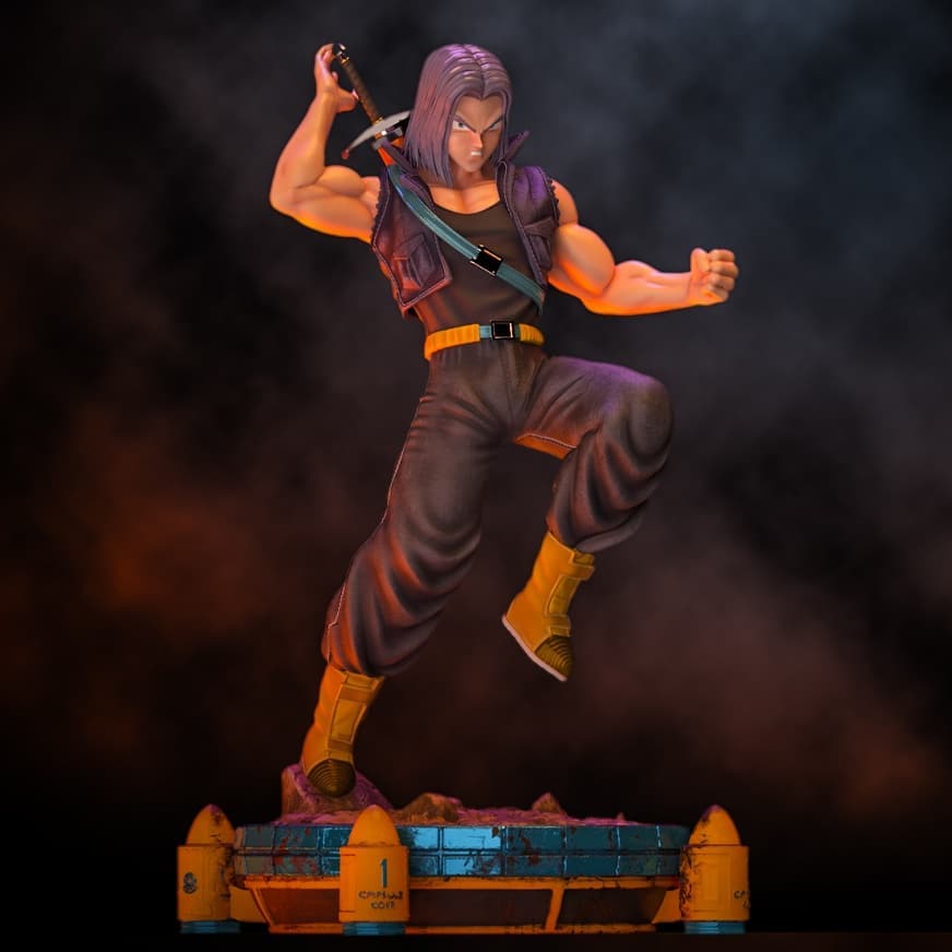 P站图纸印象馆 Nacho CG 龙珠 特兰克斯 Nacho CG 龙珠 特兰克斯