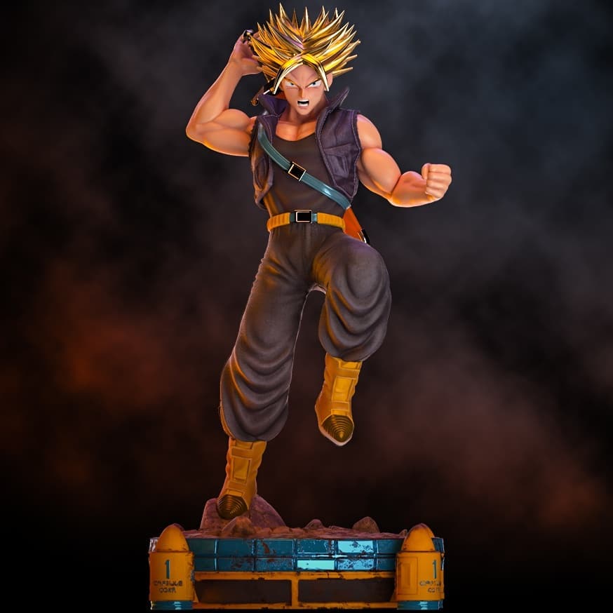 P站图纸印象馆 Nacho CG 龙珠 特兰克斯 Nacho CG 龙珠 特兰克斯