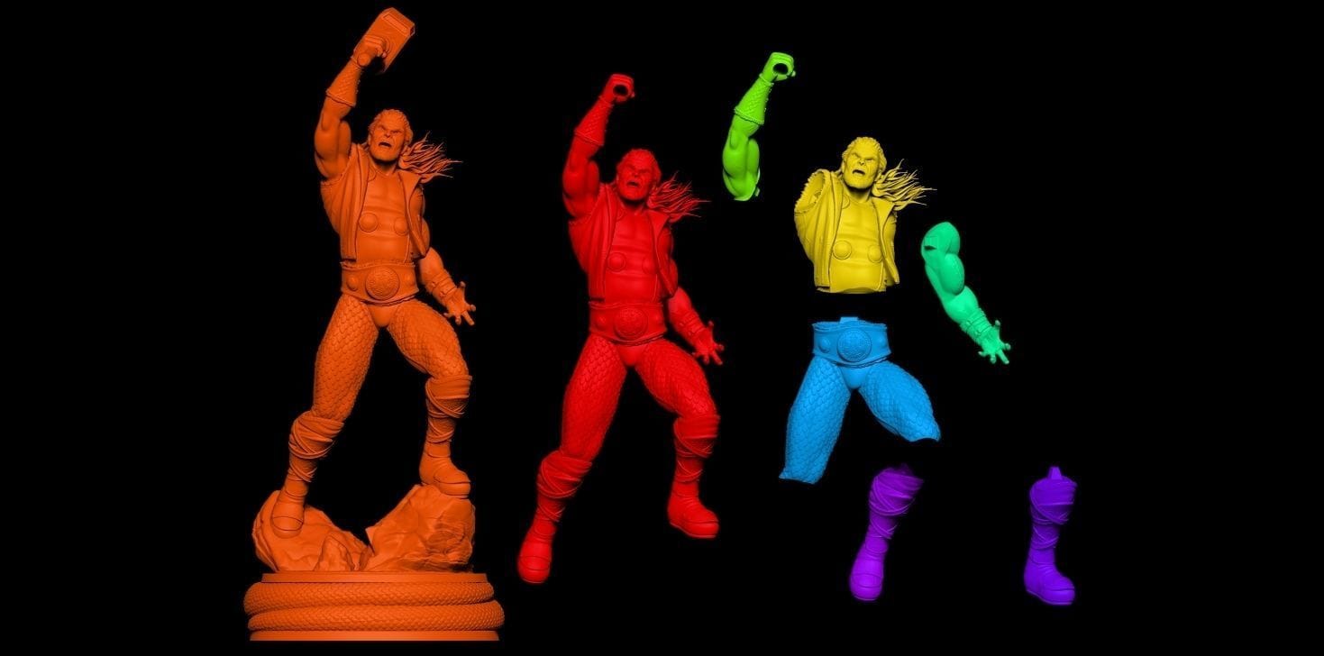 P站图纸印象馆 Nacho CG 漫威 复联 雷神托尔 Nacho CG 漫威 复联 雷神托尔