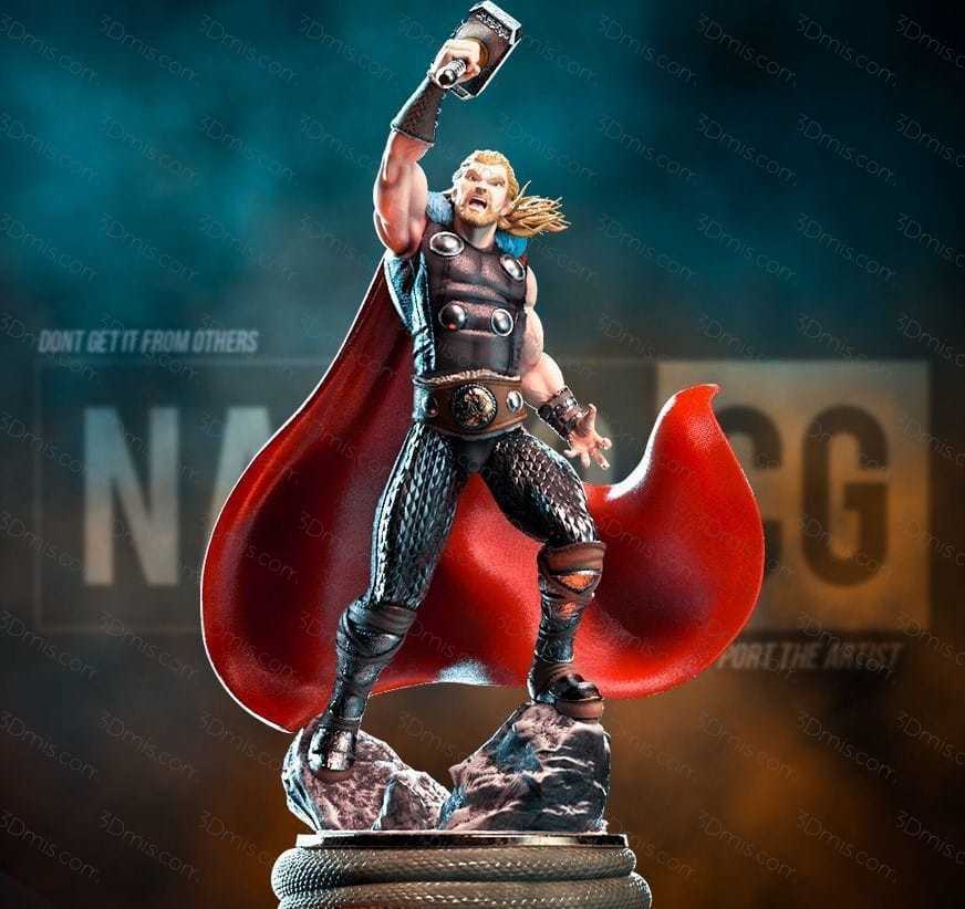 P站图纸印象馆 Nacho CG 漫威 复联 雷神托尔 Nacho CG 漫威 复联 雷神托尔