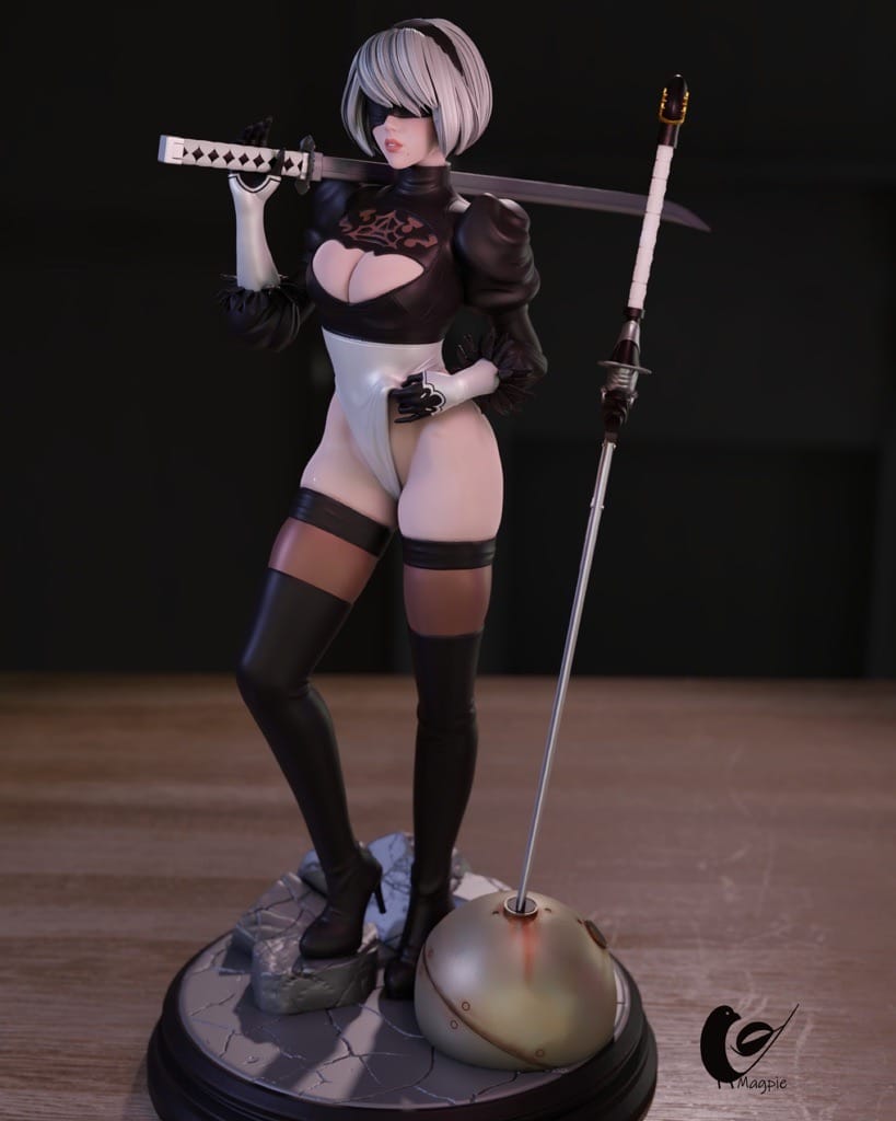 P站图纸印象馆 Momoji 机械纪元 尼尔 Momoji 机械纪元 尼尔