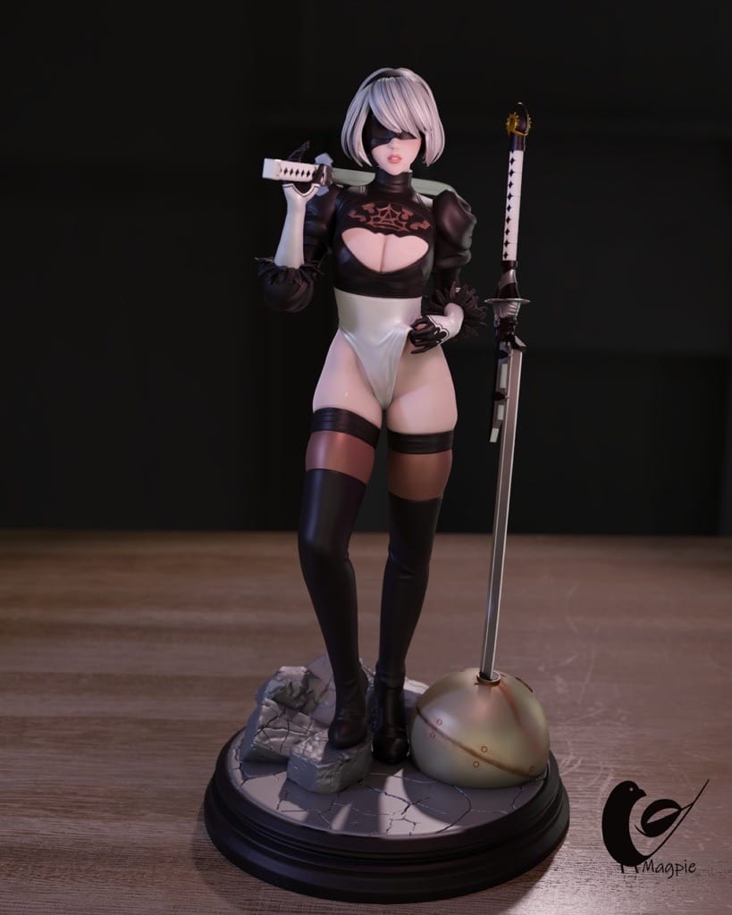 P站图纸印象馆 Momoji 机械纪元 尼尔 Momoji 机械纪元 尼尔