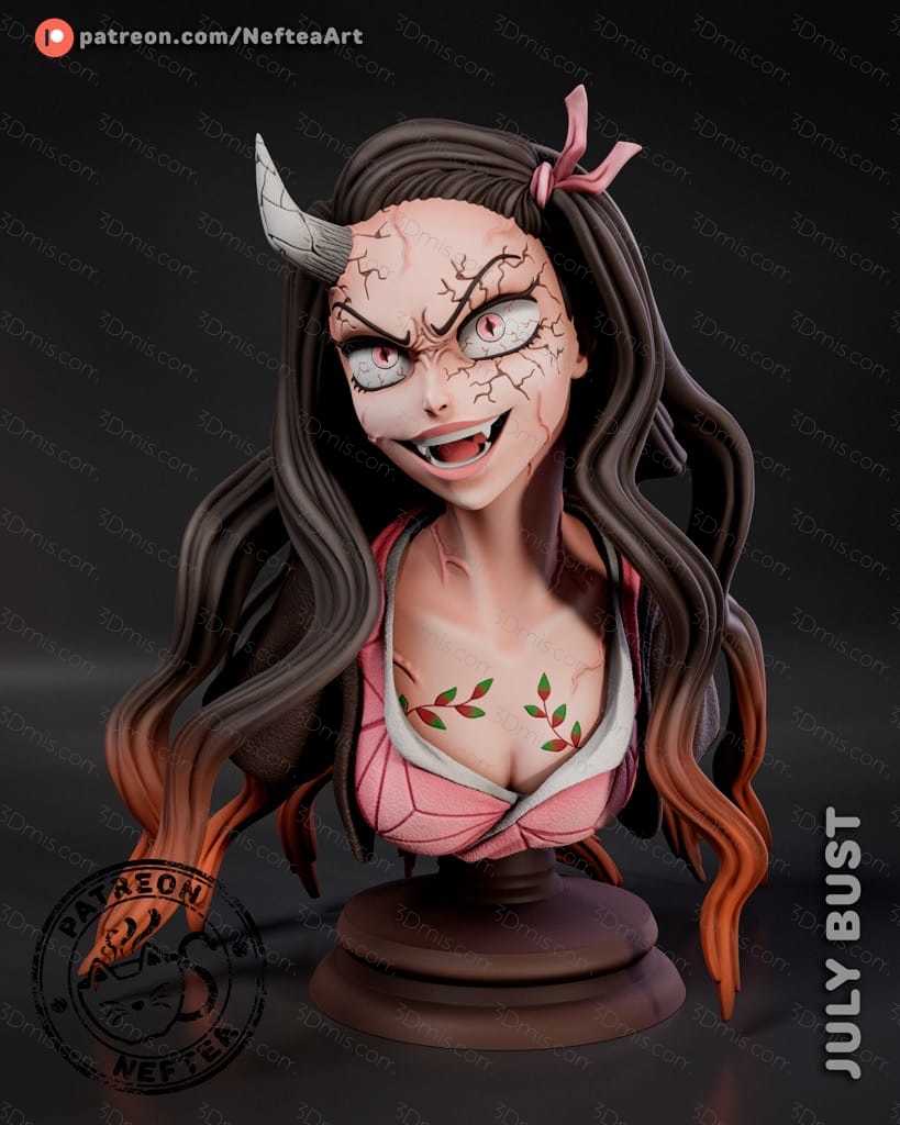 P站图纸印象馆 Neftea 鬼灭之刃 灶门祢豆子 Neftea 鬼灭之刃 灶门祢豆子