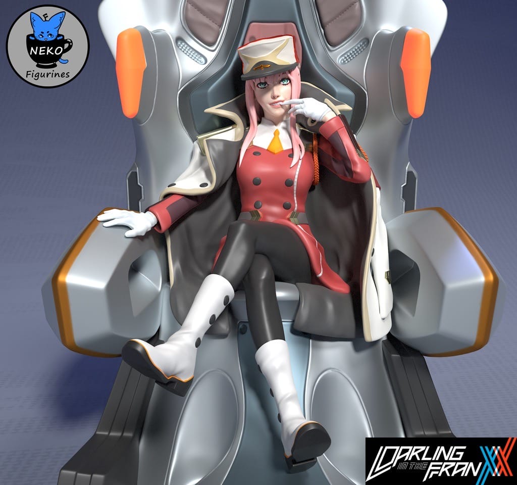 P站图纸印象馆 Neko 亲爱的弗兰克斯 零二 Neko 亲爱的弗兰克斯 零二