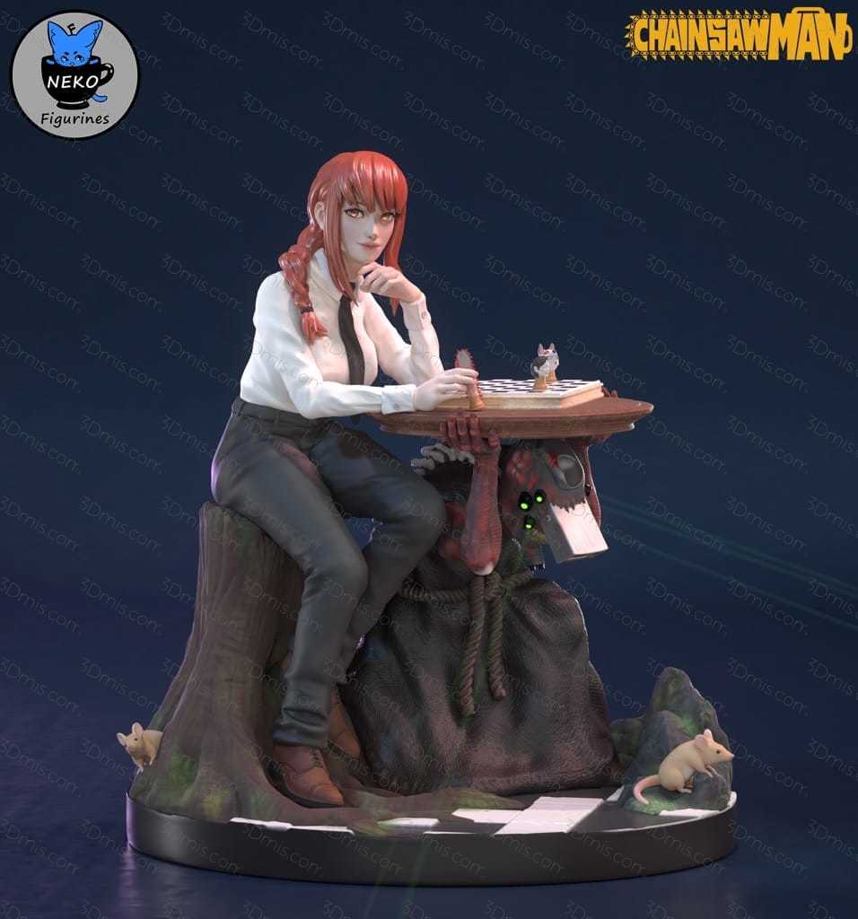 P站图纸印象馆 Neko 电锯人 玛奇玛 Neko 电锯人 玛奇玛