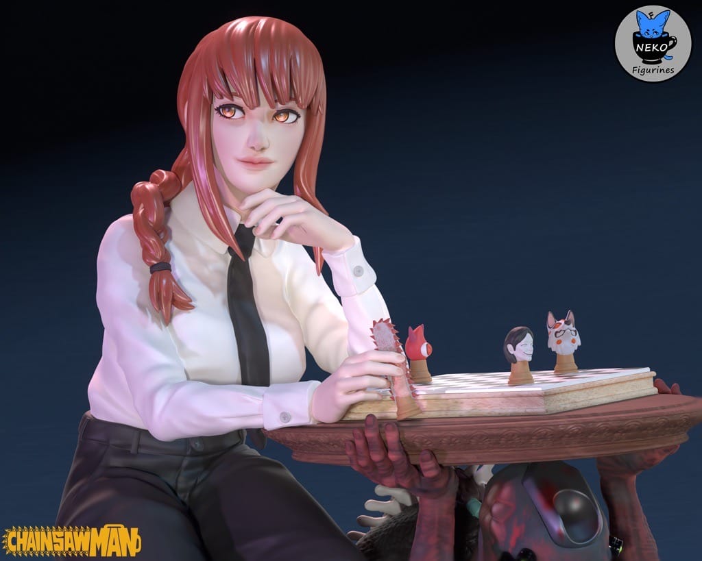 P站图纸印象馆 Neko 电锯人 玛奇玛 Neko 电锯人 玛奇玛