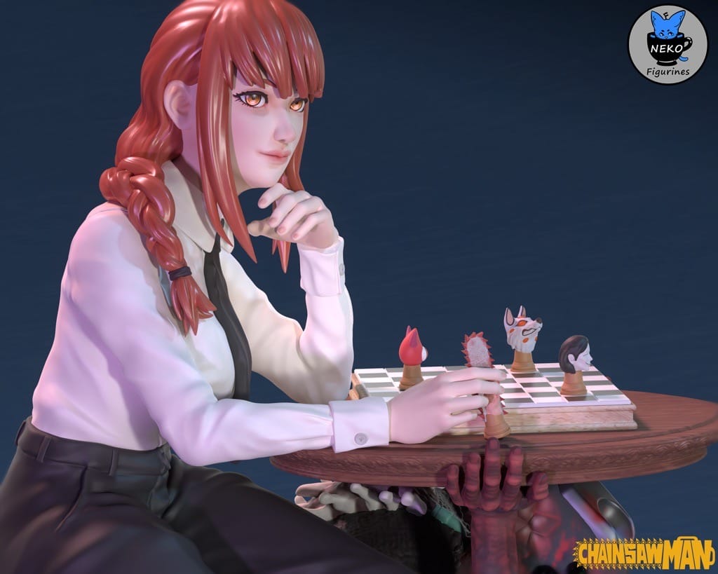 P站图纸印象馆 Neko 电锯人 玛奇玛 Neko 电锯人 玛奇玛