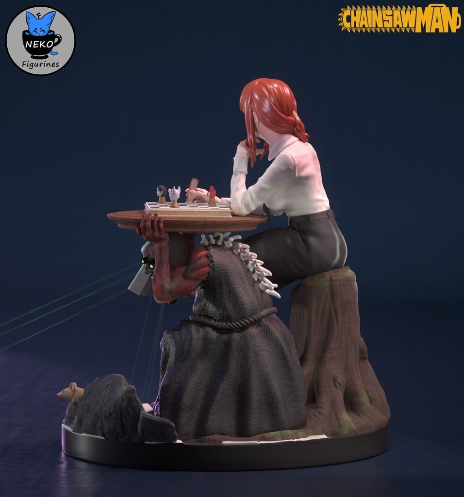 P站图纸印象馆 Neko 电锯人 玛奇玛 Neko 电锯人 玛奇玛