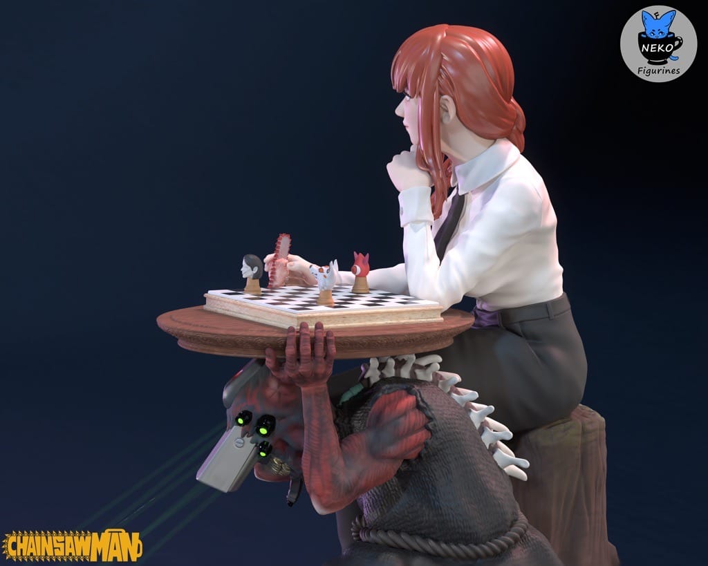 P站图纸印象馆 Neko 电锯人 玛奇玛 Neko 电锯人 玛奇玛