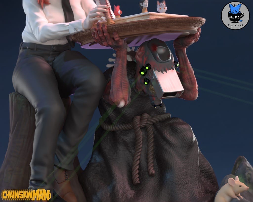 P站图纸印象馆 Neko 电锯人 玛奇玛 Neko 电锯人 玛奇玛