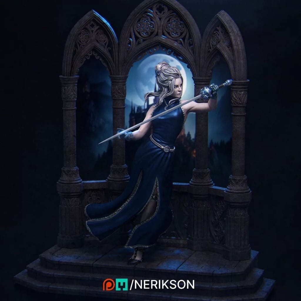 P站图纸印象馆 NeriKson 月光剑士露娜 NeriKson 月光剑士露娜