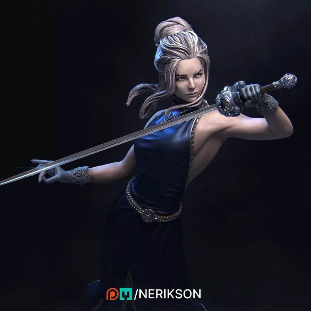 P站图纸印象馆 NeriKson 月光剑士露娜 NeriKson 月光剑士露娜