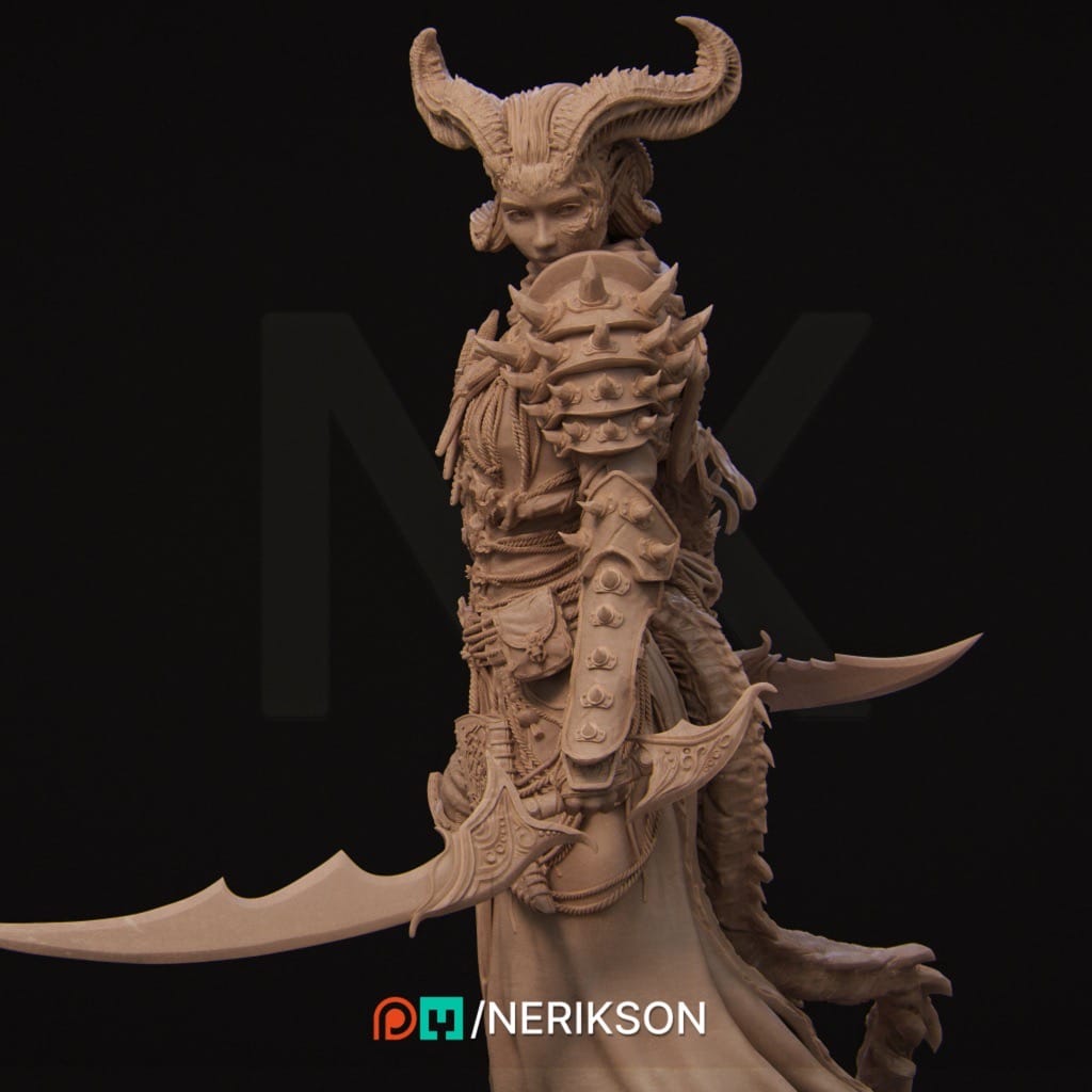 P站图纸印象馆 NeriKson 恶魔猎手 伊恩西 NeriKson 恶魔猎手 伊恩西