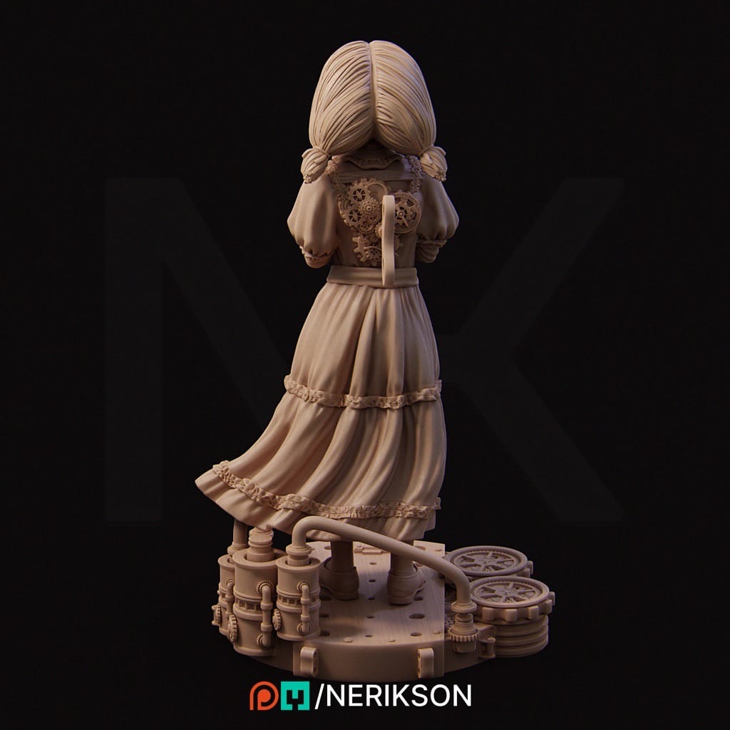 P站图纸印象馆 NeriKson 小机器人女孩 NeriKson 小机器人女孩