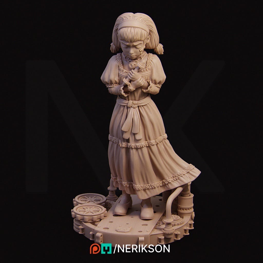 P站图纸印象馆 NeriKson 小机器人女孩 NeriKson 小机器人女孩