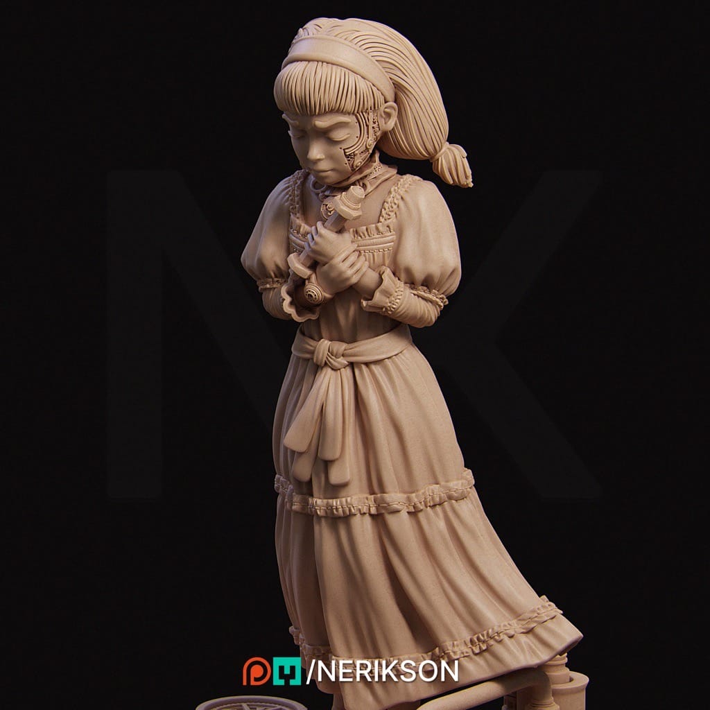 P站图纸印象馆 NeriKson 小机器人女孩 NeriKson 小机器人女孩