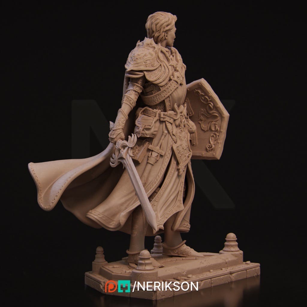 P站图纸印象馆 NeriKson 圣骑士亚伦 NeriKson 圣骑士亚伦