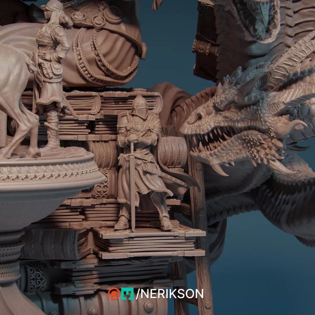 P站图纸印象馆 NeriKson 魔法图书管理员 奥林西亚 NeriKson 魔法图书管理员 奥林西亚