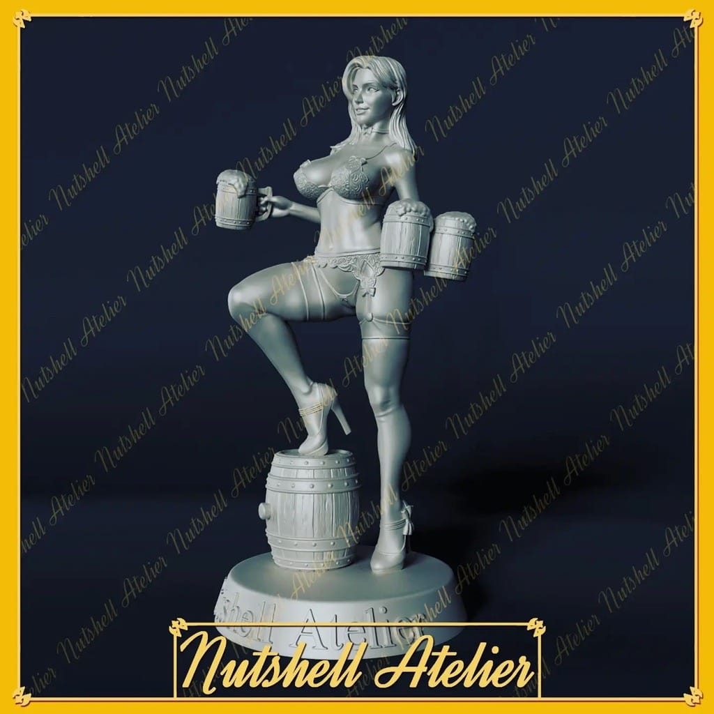 P站图纸印象馆 Nutshell Atelier 酒吧女招待 Nutshell Atelier 酒吧女招待