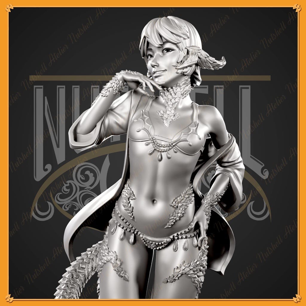 P站图纸印象馆 Nutshell Atelier 龙女 Nutshell Atelier 龙女